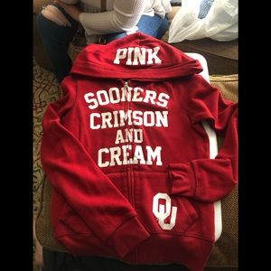 Pink vs Oklahoma sooner zip up